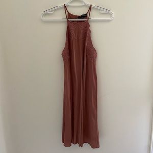 Kendall and Kylie sun dress in dusty rose